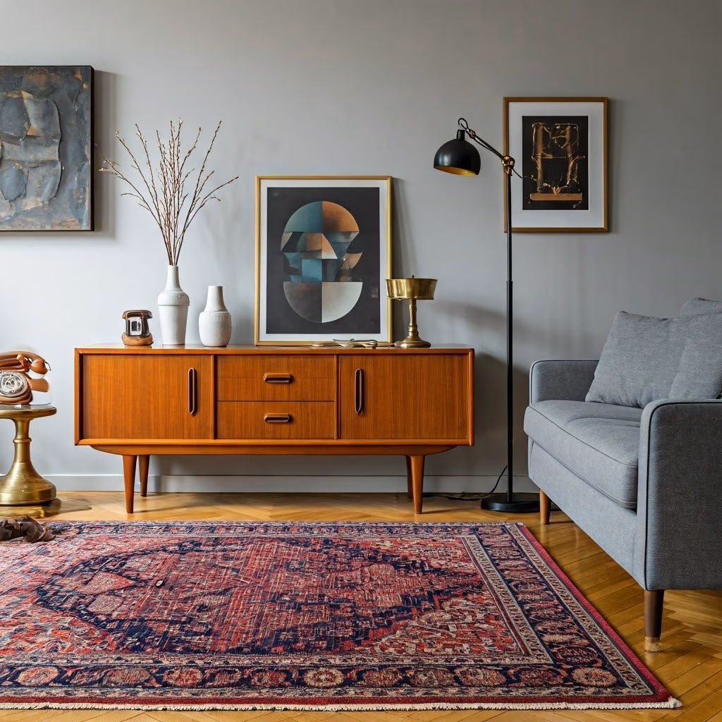 Moderne vintage interieurstijl